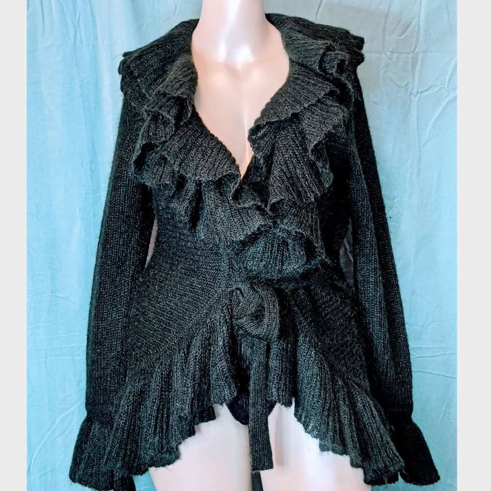 NWOT 🇫🇮Marimekko Ritva Falla Ruffled Sweater